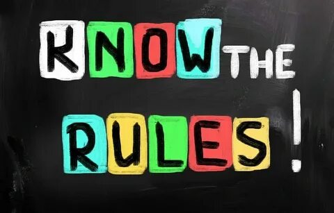 But the rules