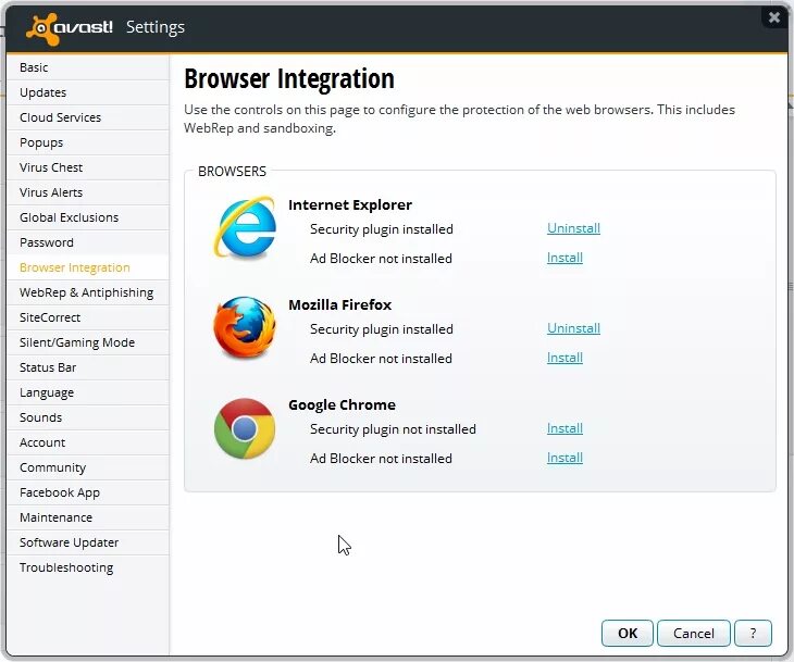 Browser вирус. Avast WEBREP. Avast WEBREP серый значок. Popup браузер.