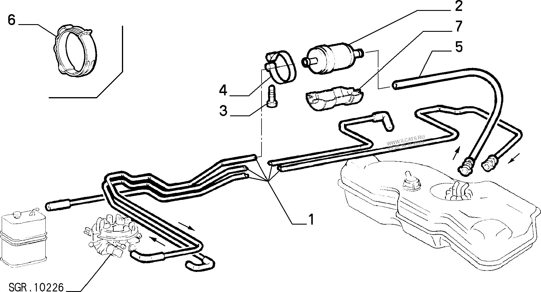 Use levitator to connect fuel tank pipelines
