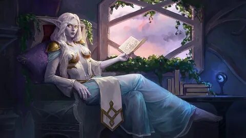 ArtStation - Highborn elf, Polina Tarakanova.