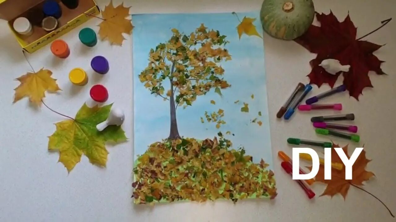 Поделки краски осени для школьников. Поделки в сад осень. осенние поделки в детский сад своими руками.