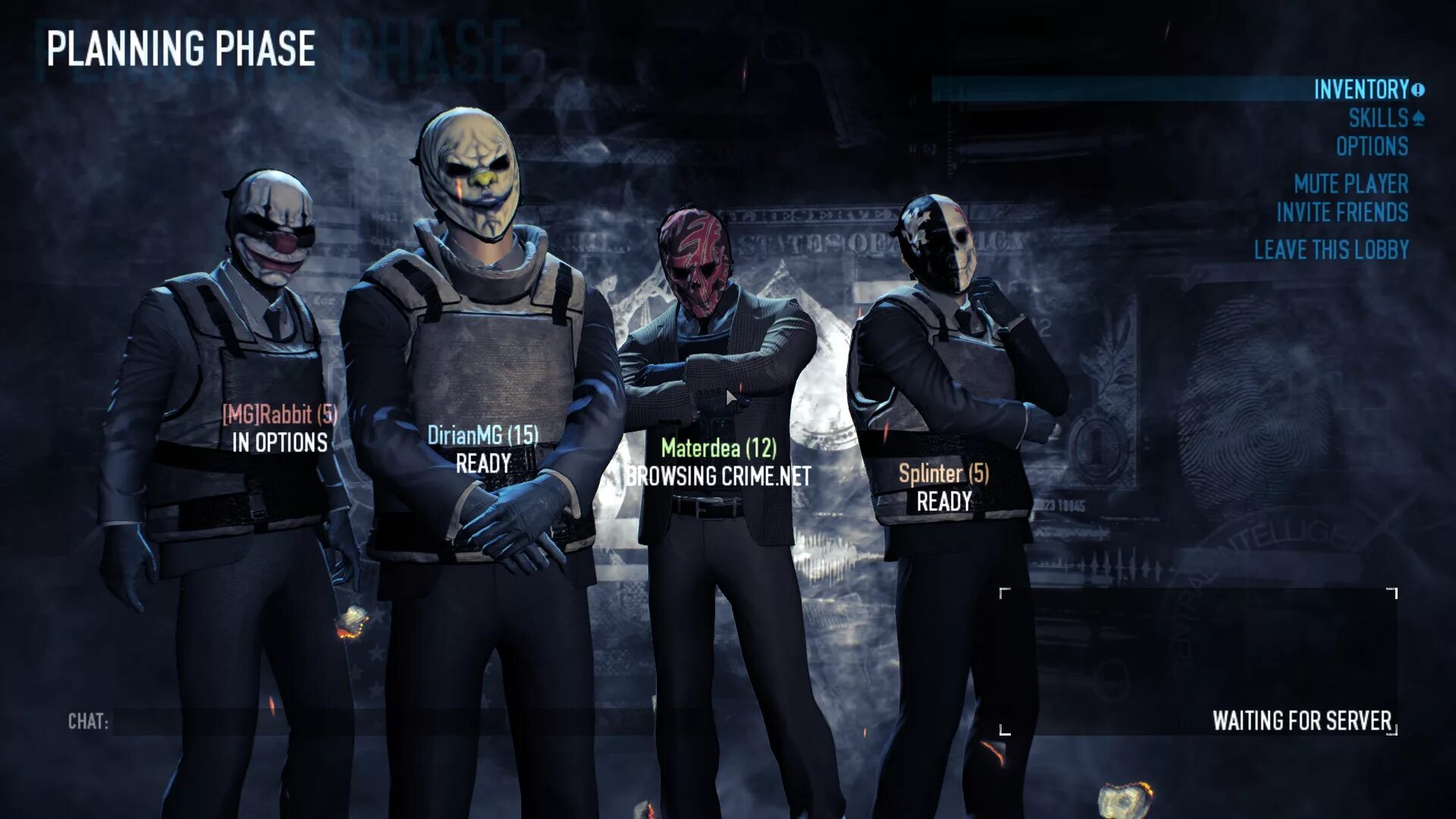 Skill options