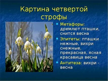 Весенний эпитет