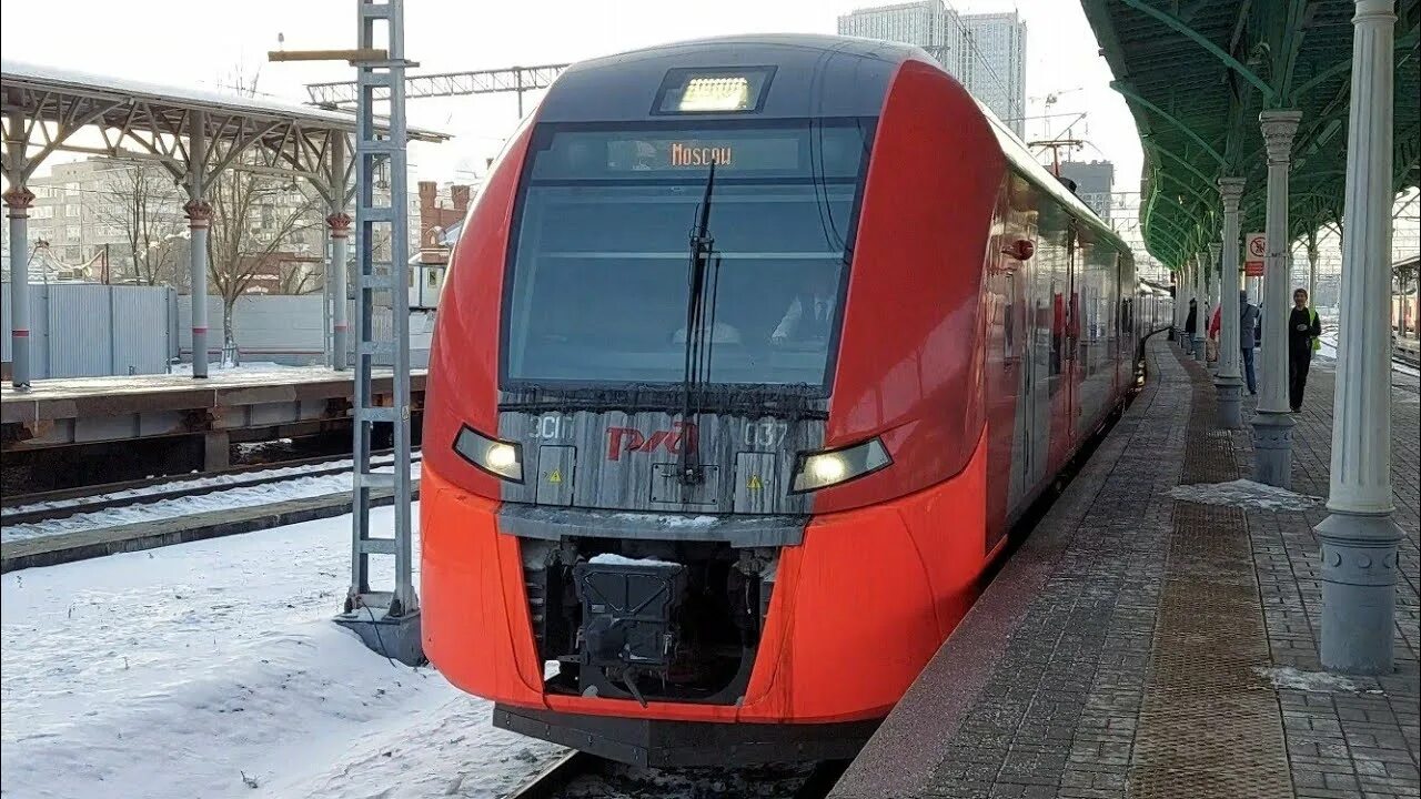 Ласточка" "пролетела" от Москвы до Минска