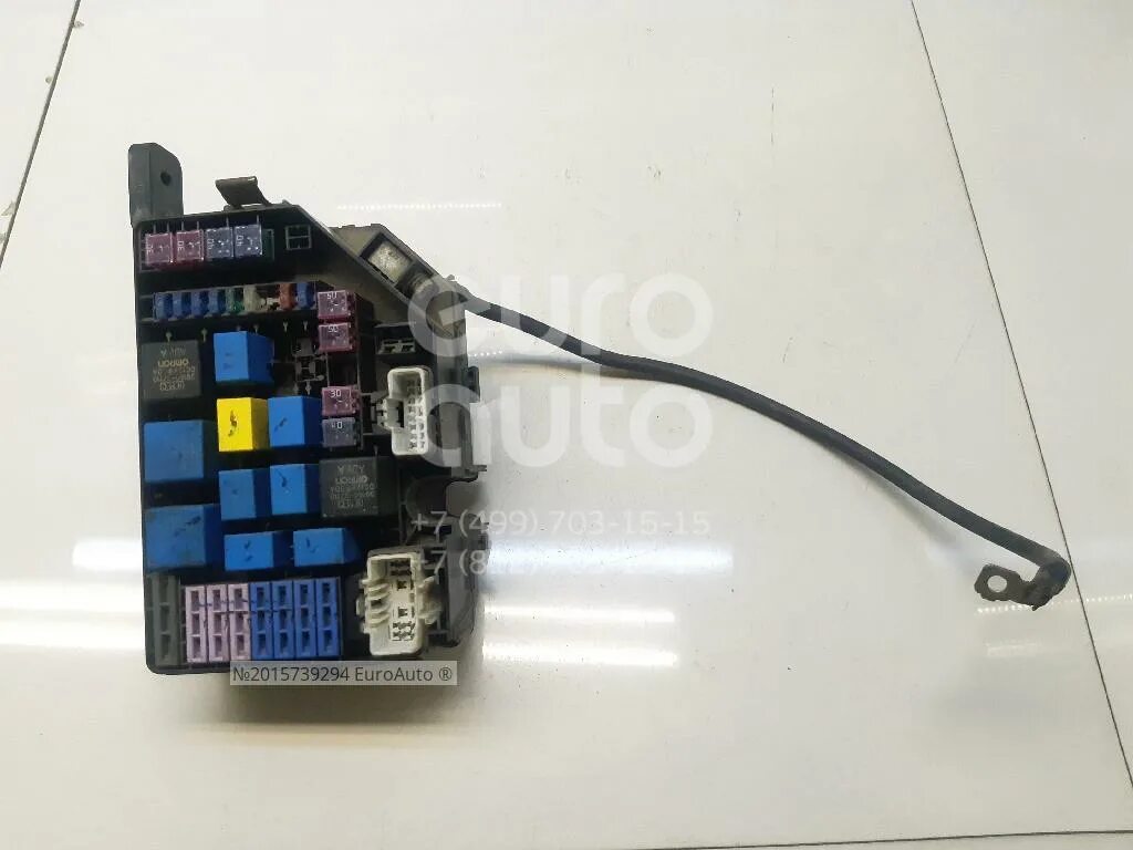 Мотор+вентилятор радиатора охлаждения с корпусом (акпп) - Hyundai Getz 253801C36