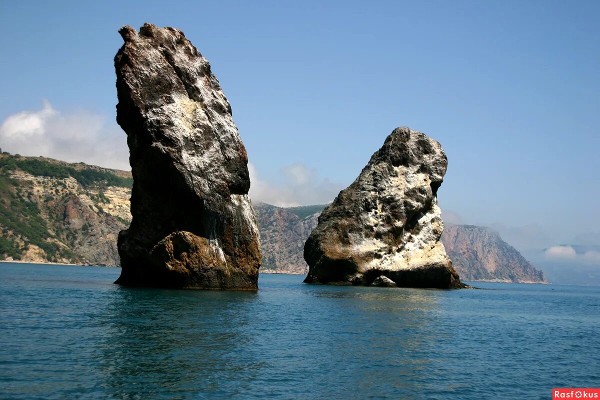адалары артек. скала близнецы. гурзуф скалы близнецы адалары. адалары артек. гурзуф крым адалары.