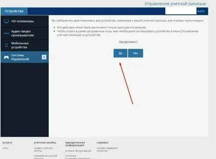 Деактивировать пс