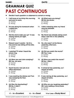 Grammar worksheets ответы