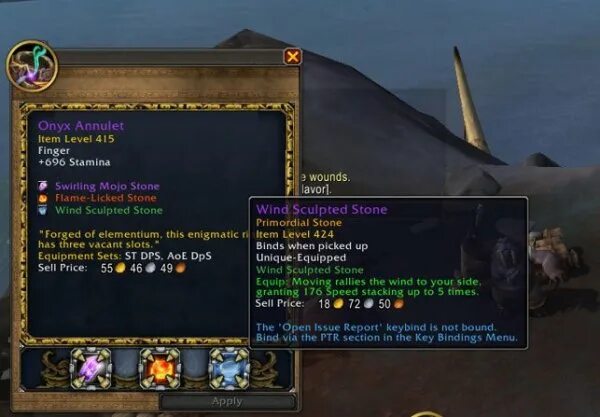 Bind wow