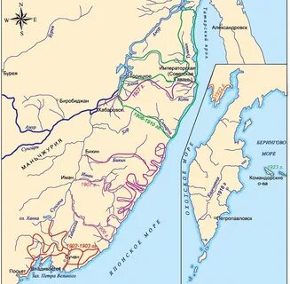 Карта арсеньева