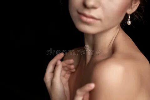 Hands around neck