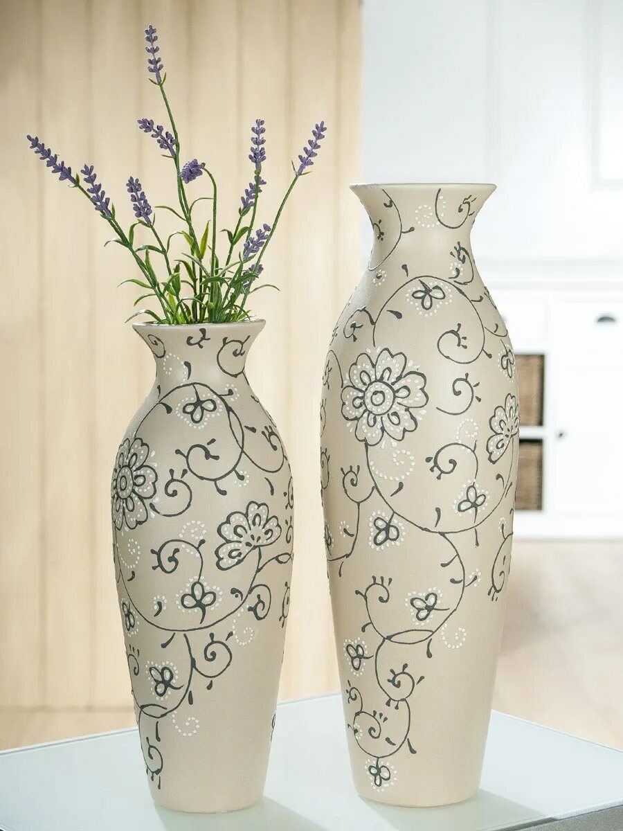 Вазы напольные своими руками декор Rattan floor vase dried flowers artificial flower bronze tieyi large floor vase
