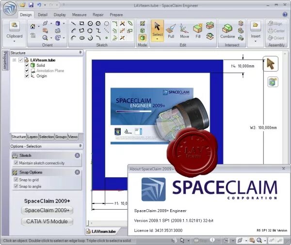 LAVTEAM. Лавтим софт. SPACECLAIM v2009 Engineer. SPACECLAIM или Solid Edge. Лав тим