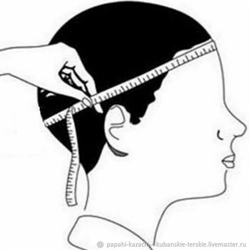 Измерить окружность головы. Как мерить обхват головы. Замер головы для шапки. Мерки головы для шапки.