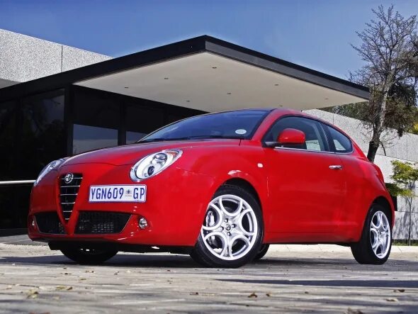 ALFA ROMEO Mito white front - Romeo - Sticker, alfa romeo mito tuning