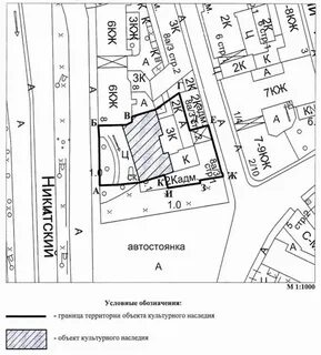 Не выходит за пределы территории объекта