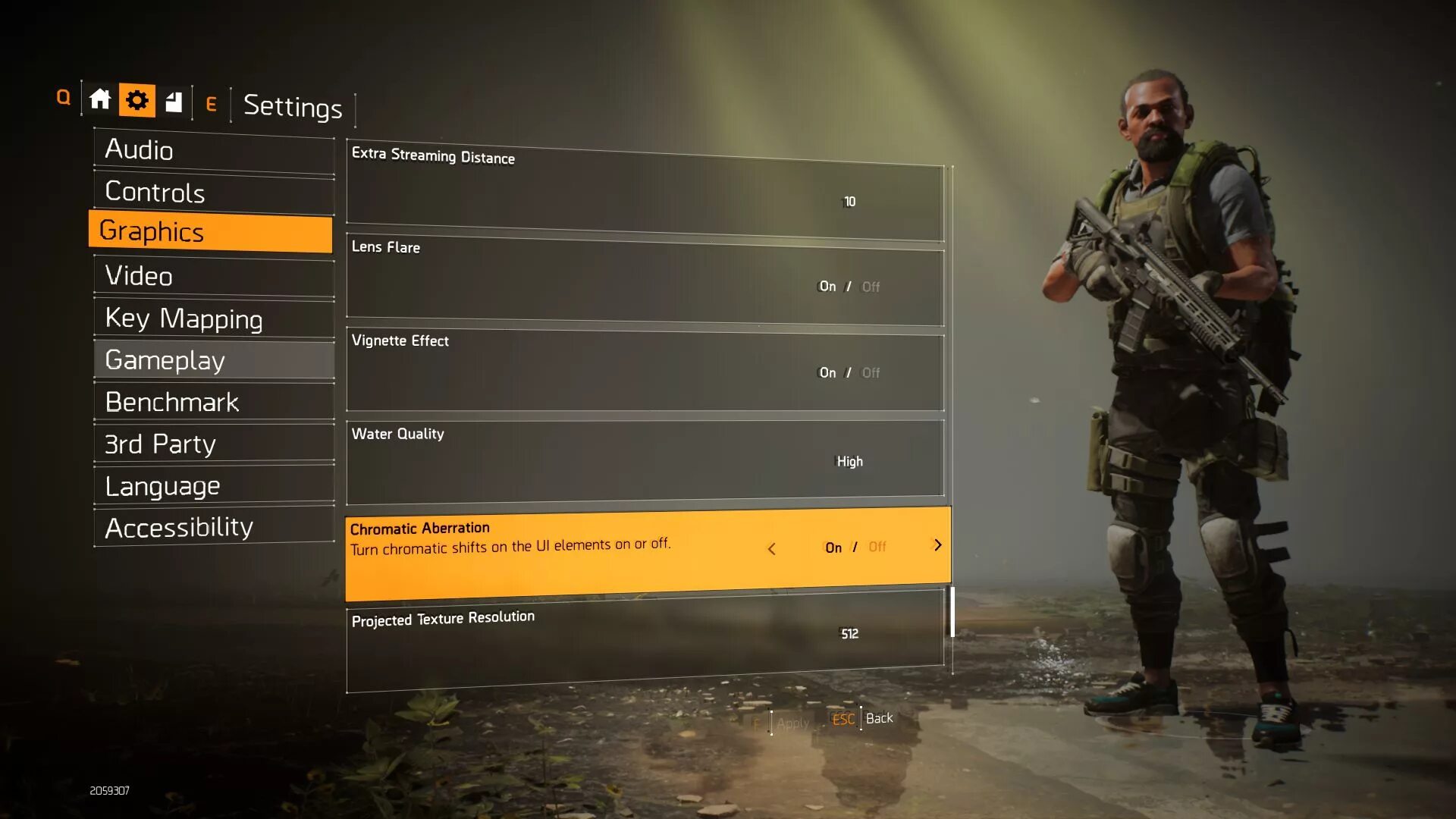 Resolution mode