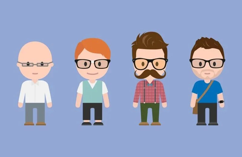 Flat it is. Флэт персонажи. плоский персонаж. флат персонаж. иллюстрация в стиле flat.