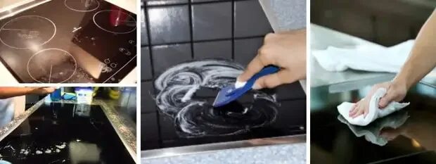 Чем чистить варочную панель из стеклокерамики