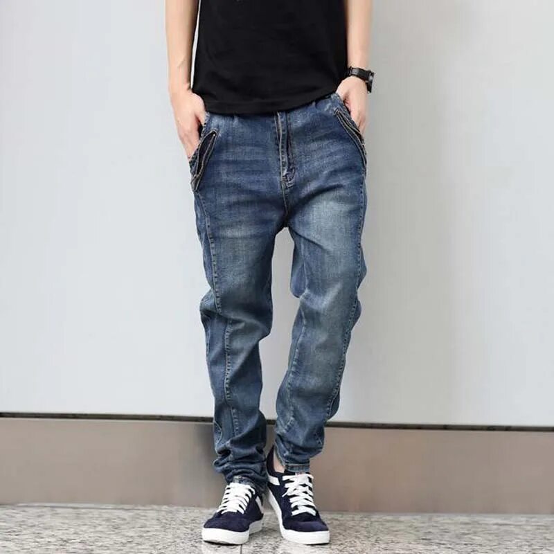 мешковатые джинсы мужские