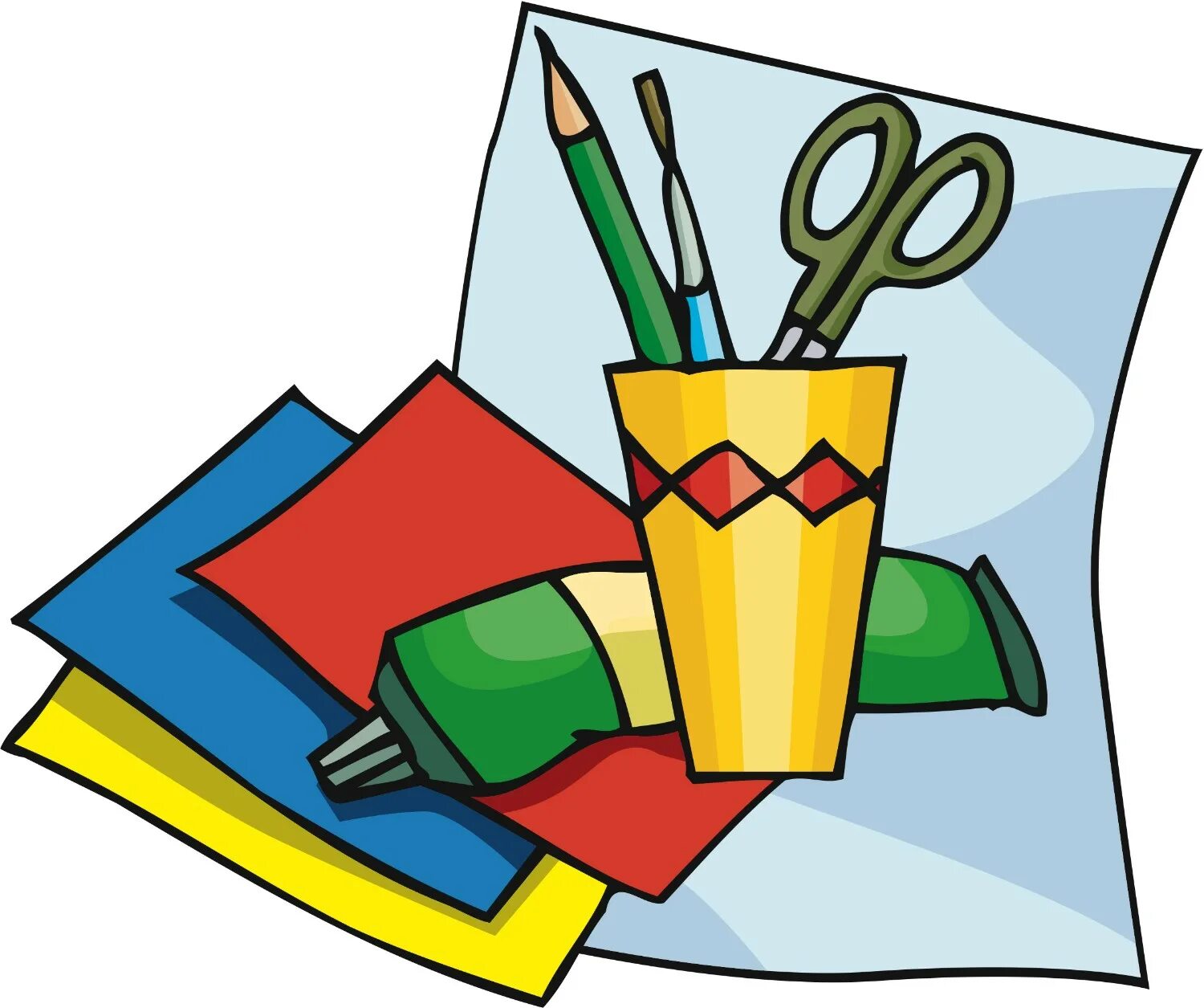 Логотип уроки. Клей ножницы бумага. Эмблема творчества. Урок технологии. Цветная бумага ножницы клей.