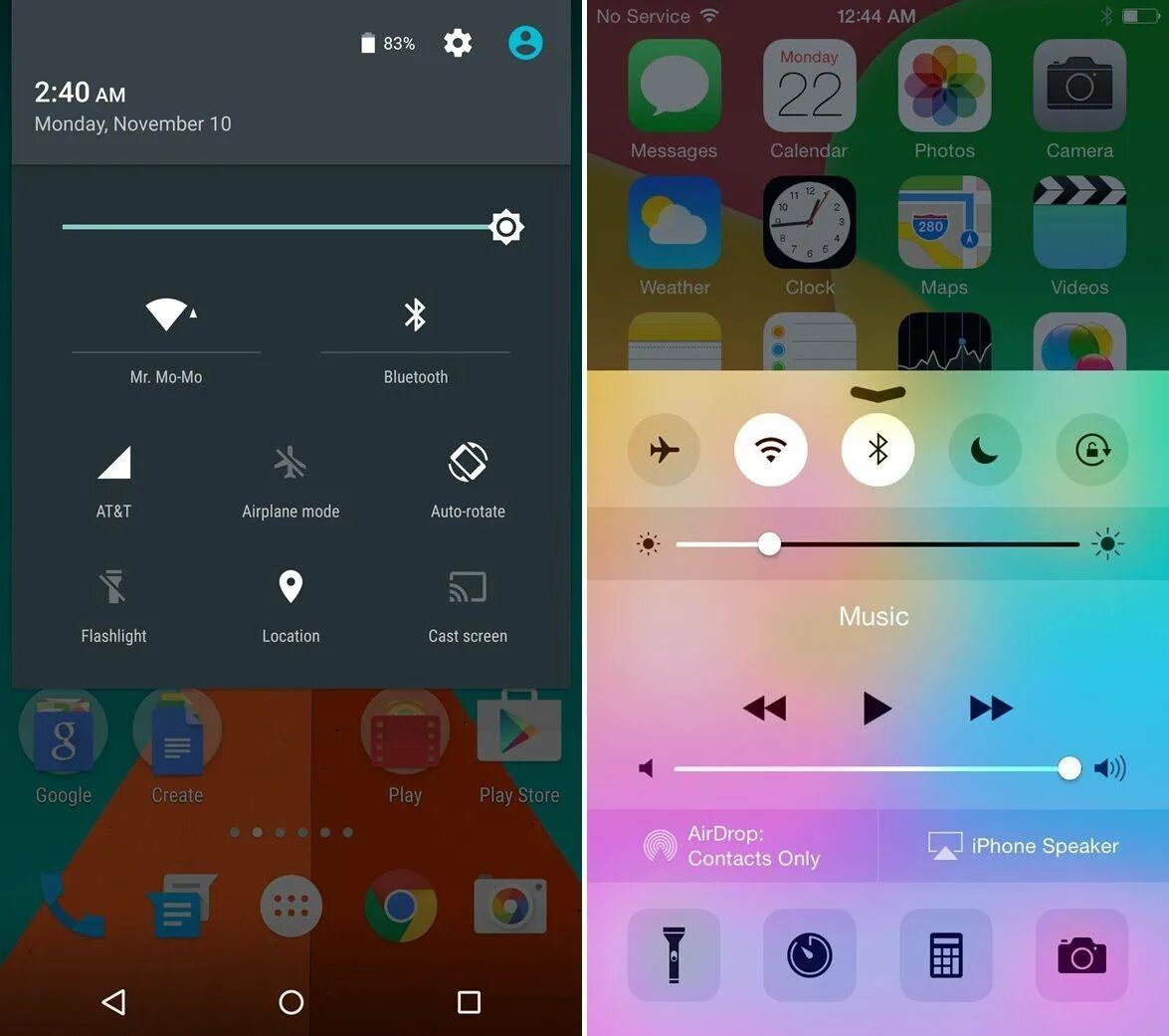 Приложение для смартфона для управления люстрой