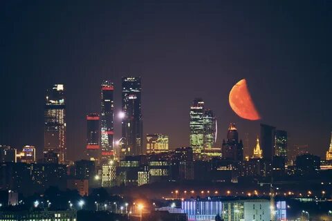 Восход луны