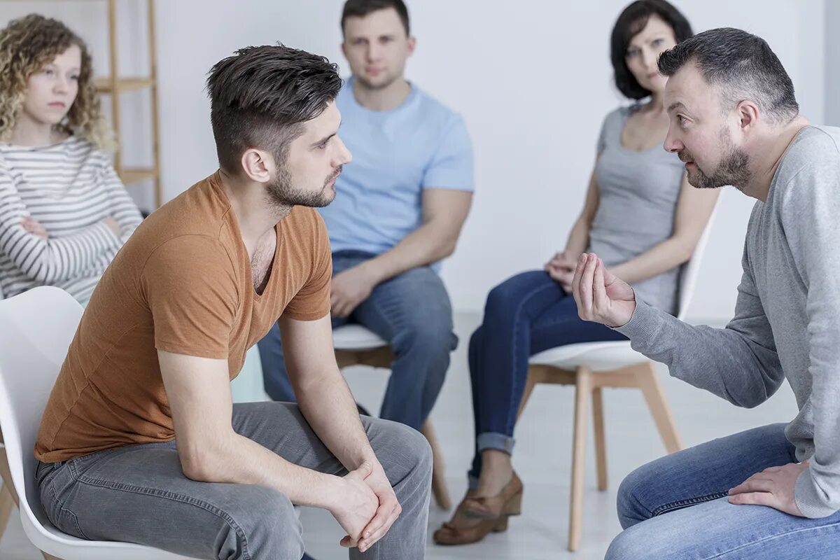 Sit between them