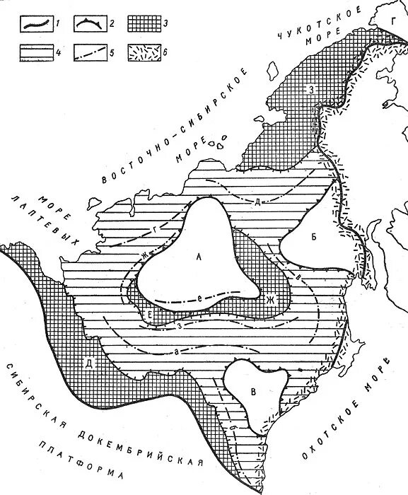 тектонические структуры восточной сибири. северо восточная сибирь рельеф и тектоническое строение. тектоническое районирование верхояно-чукотской складчатой области. верхояно-чукотская складчатая область. тектоническая схема россии со структурами.