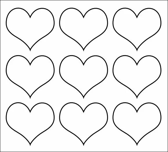 Heart Templates - Download Free Documents in PDF , Word , PSD Heart template, Pr