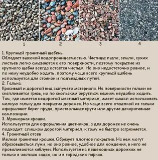 Виды щебня и его применение