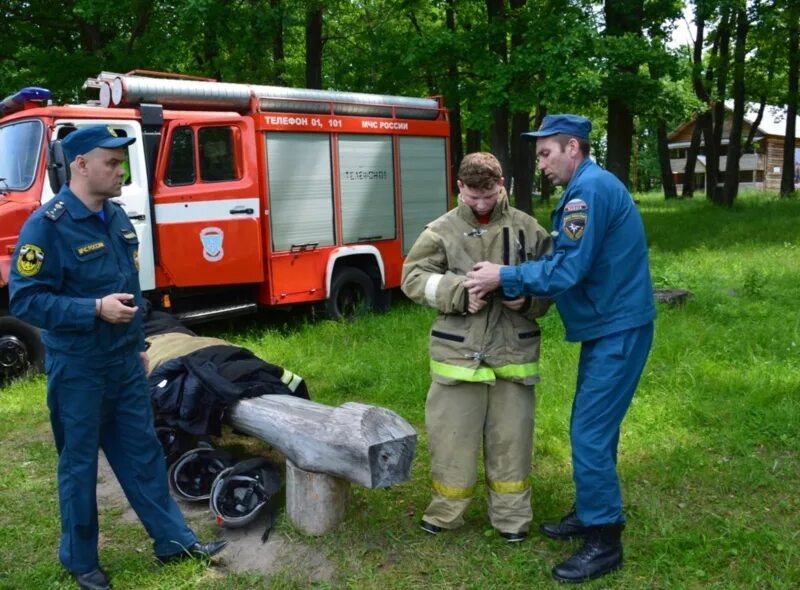 Пожарная безопасность в дол. Цивильск ВДПО.