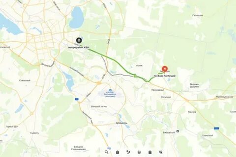 Карта поселков екатеринбург