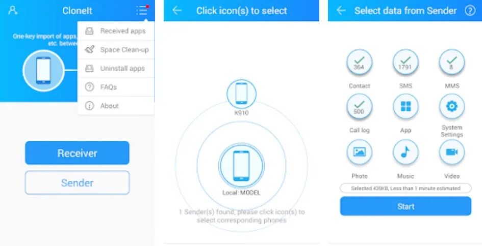 Cloneit на андроид. Клонирование телефона андроид. перенос всех данных с андроида на андроид cloneit. cloneit как пользоваться. клонирование телефона на новый cloneit.