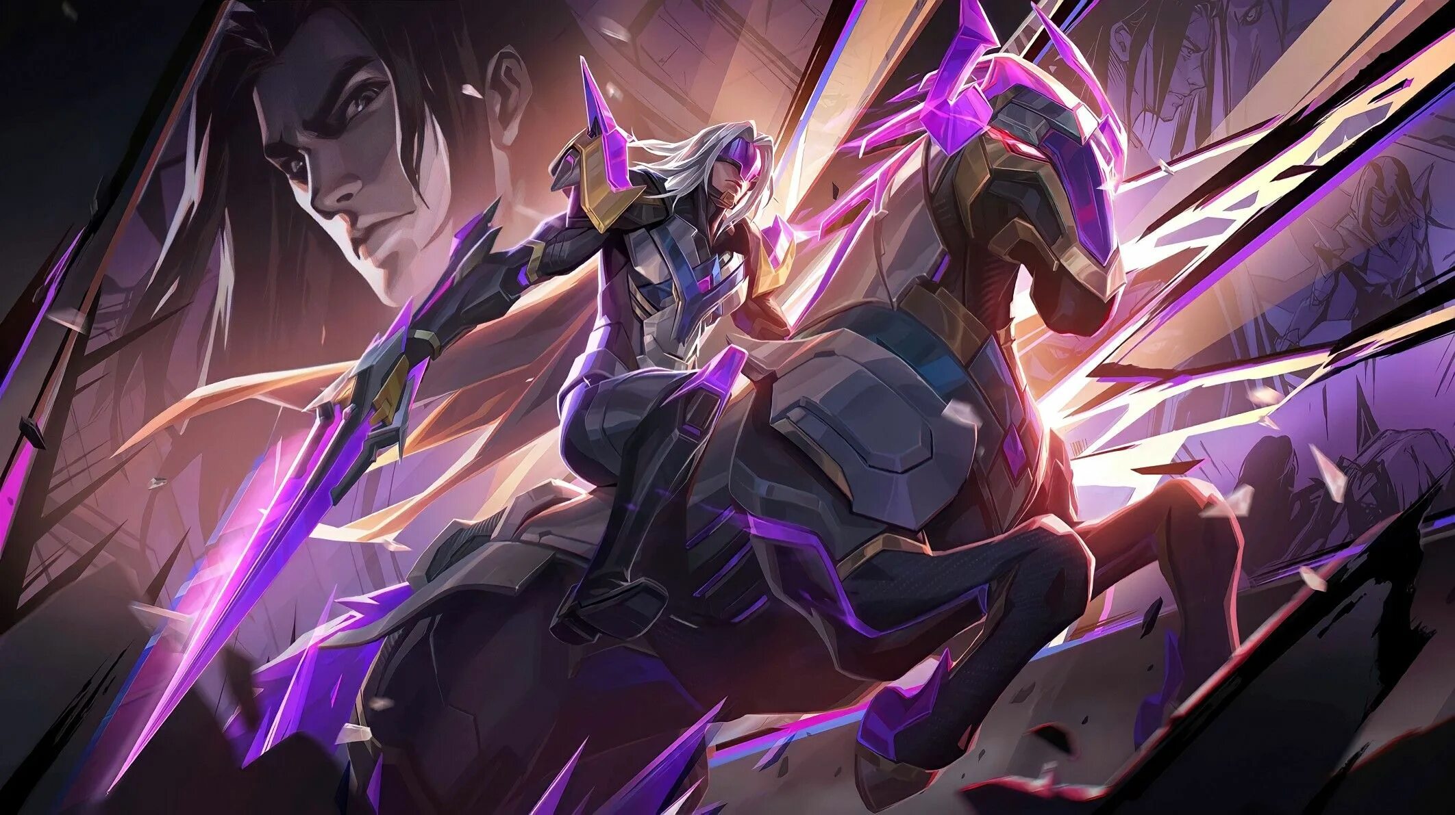 Возвращение млбб. Леоморд млбб. леоморд mobile legend. leomord abyss skin. леоморд mobile legend арт.