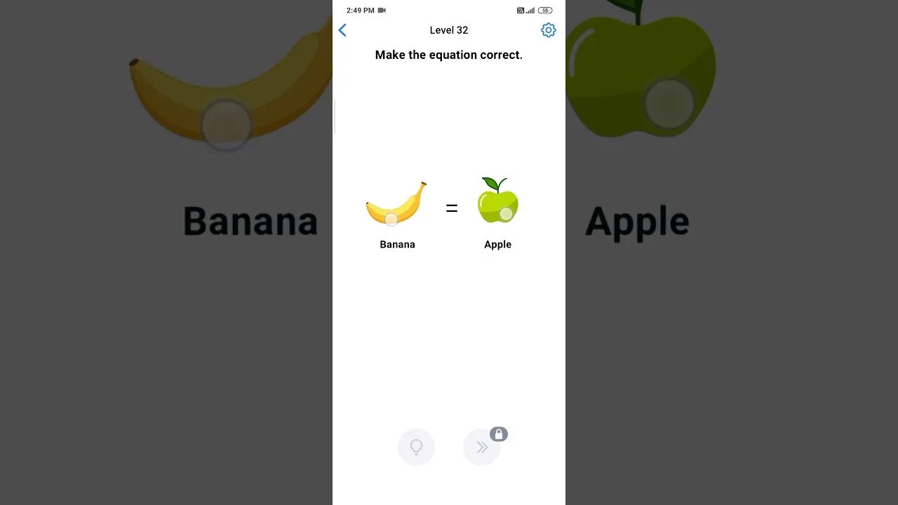 Сделайте уравнение верным яблоко банан. Easy game ответы. Easy game 103 уровень. Level 37. Легкая игра ответы