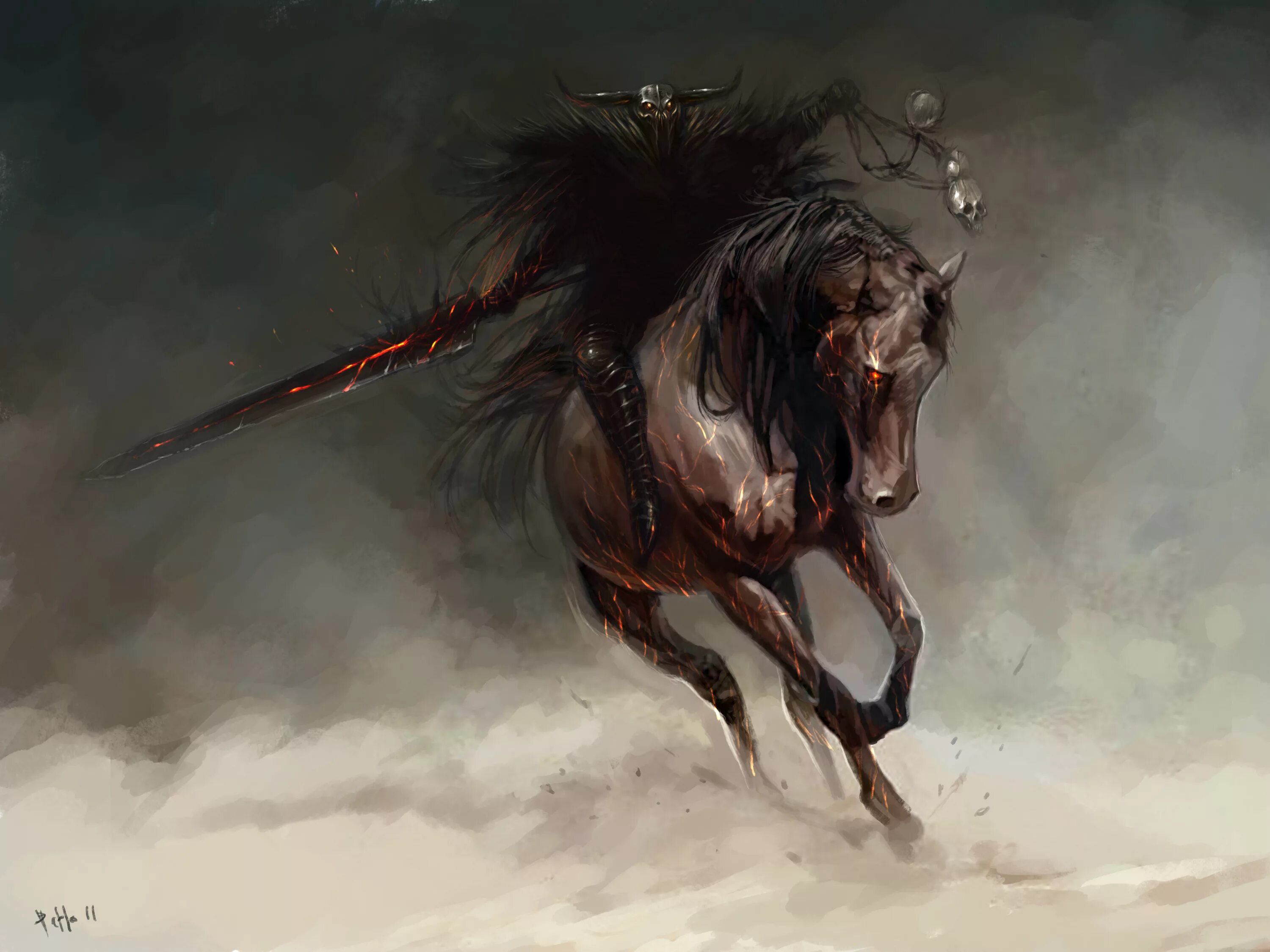 Гонит всадник. Абигор демон-всадник. Бледный конь всадник апокалипсиса. Абигор демон-всадник воин. Келпи лошадь демон.