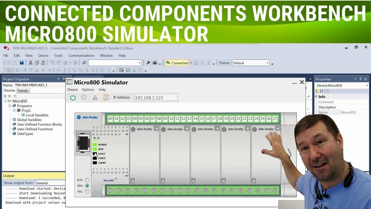 Connected components. Connected components workbench. Программное обеспечение connected components workbench.