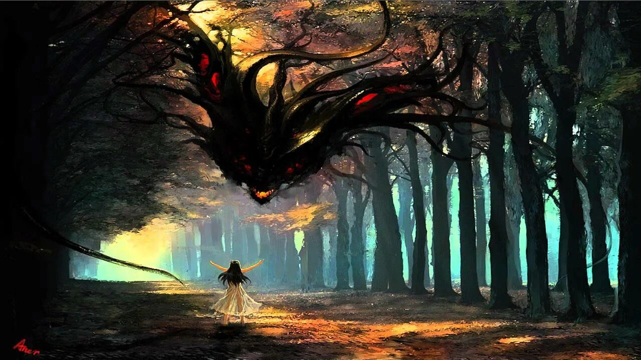 Погуляй потусторонний 3. Мрачный мир. Фэнтези лес. Темные арты. Мрачное фэнтези.
