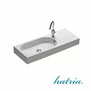 HATRIA Area YXDL01 - Раковина для ванной комнаты 90*35 см. Facebook. 