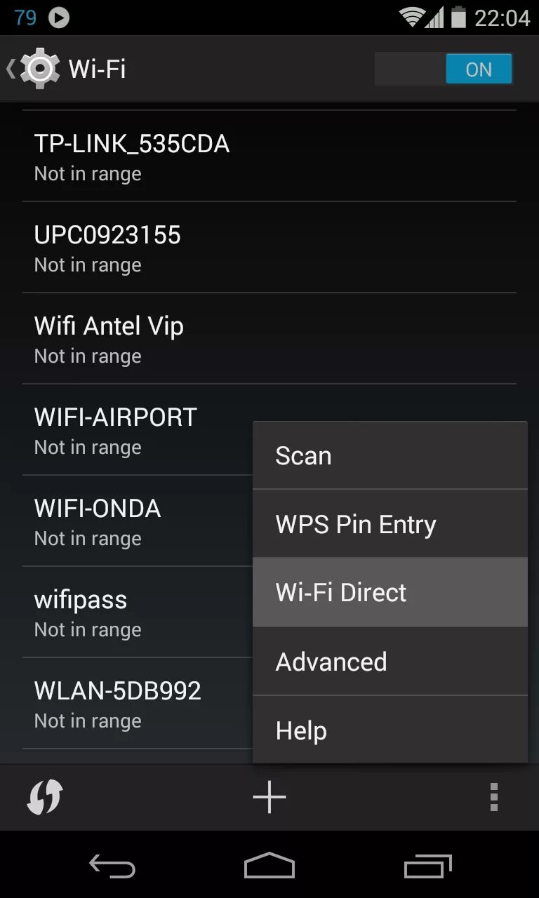 WiFi Direct