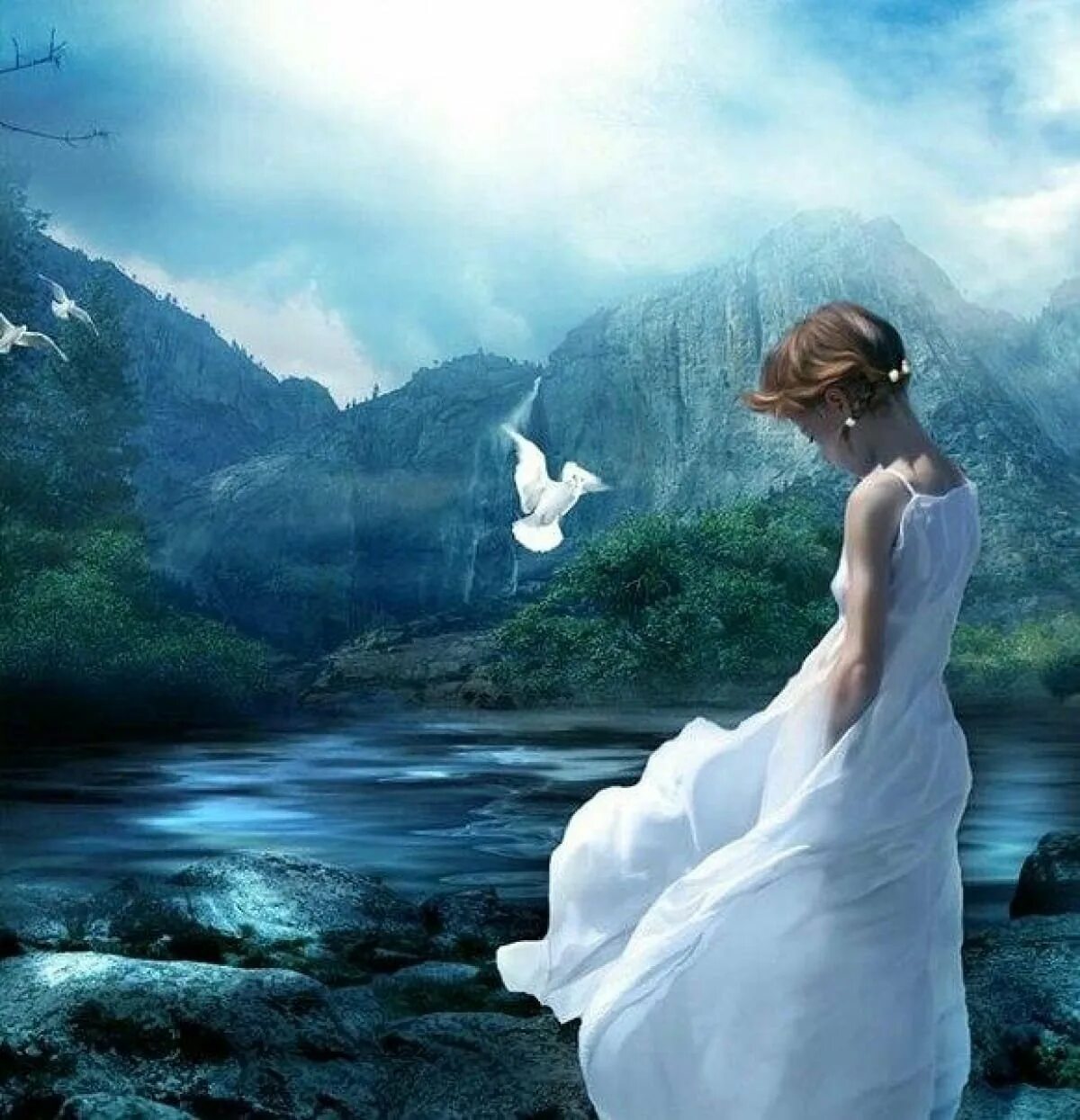 Душевной радости и гармонии. Красота души. Жизнь в гармонии с природой. 1949). Гармония природы.