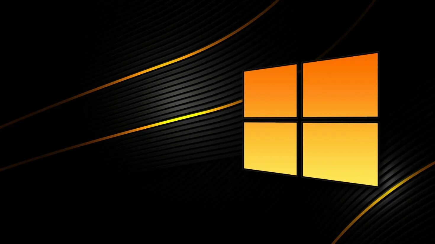 Оранжево черная заставка. Фон Windows. Картинки Windows. Рабочий стол Windows 10.