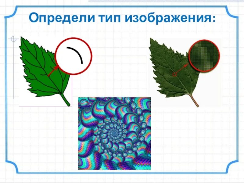 Типы изображений. Графическая информация картинки. Обработка графической информации картинки. Графическая информация картинки для презентации. Определи Тип изображения:.