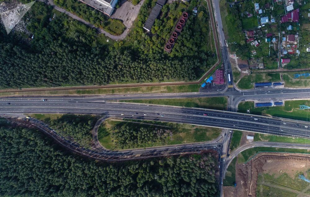 46 километр калужского шоссе. Развязка на 38 км.калужки. транспортная инфраструктура новой москвы. объекты транспортной инфраструктура москвы. калужское шоссе достопримечательности.