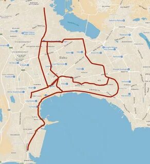 Карта 58 маршрута