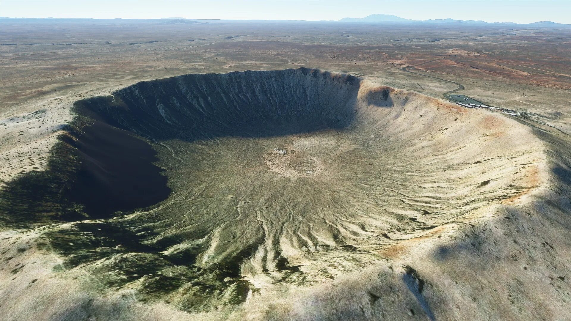 Самая большая земля в россии. Метеоритный кратер в Аризоне. Аризонский кратер Аризона. Кратер Бэрринджер. Кратер Бэрринджера в Аризоне.