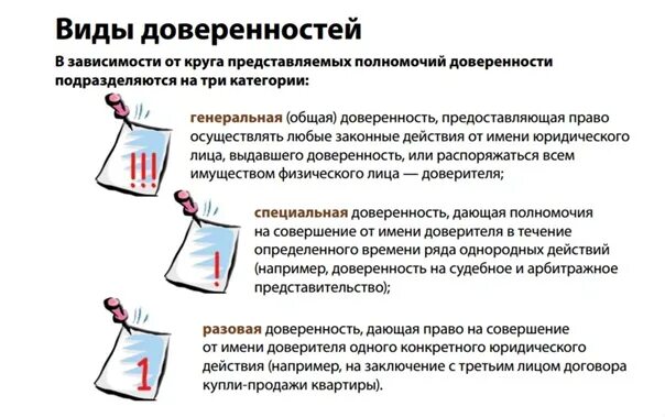 Тип доверенности. Виды доверенности. субъекты доверенности. виды доверенностей, в зависимости от автора..