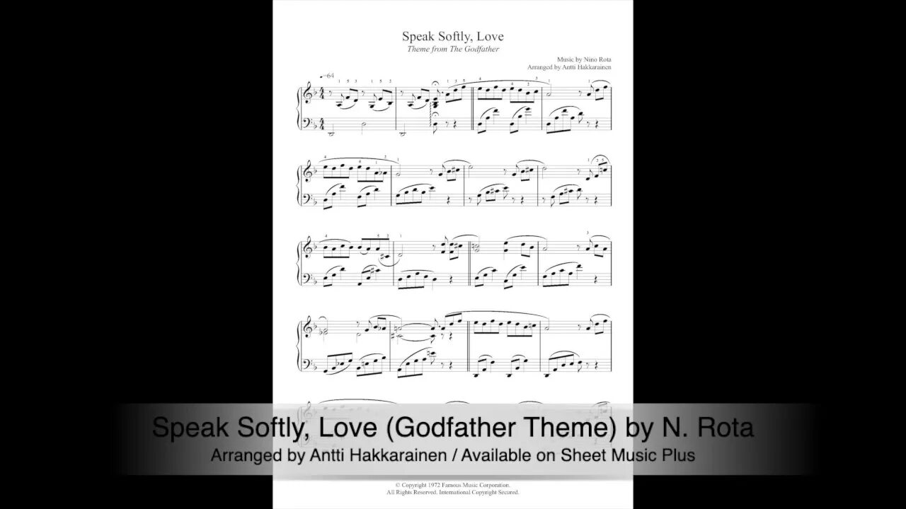 Speak softly love. Speak softly love ноты. Softly love перевод. Крестный отец ноты для саксофона альт. Love theme godfather ноты.