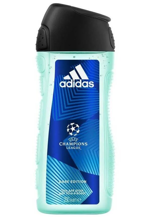 Адидас души. Adidas гель для душа 250 ml. Гель адидас мужские. Гель для душа и шампунь adidas UEFA Champions League Champions Edition. Adidas Dare Edition шампунь.